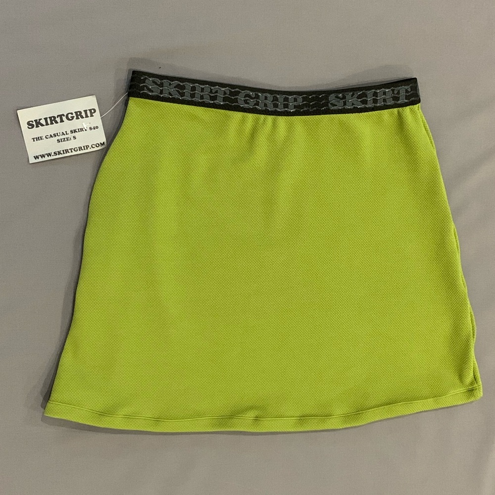 Skirt Grip - The Knit Skirt - green with texture